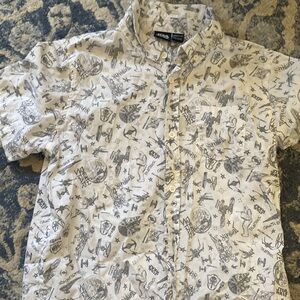 Star Wars Short sleeve button up
